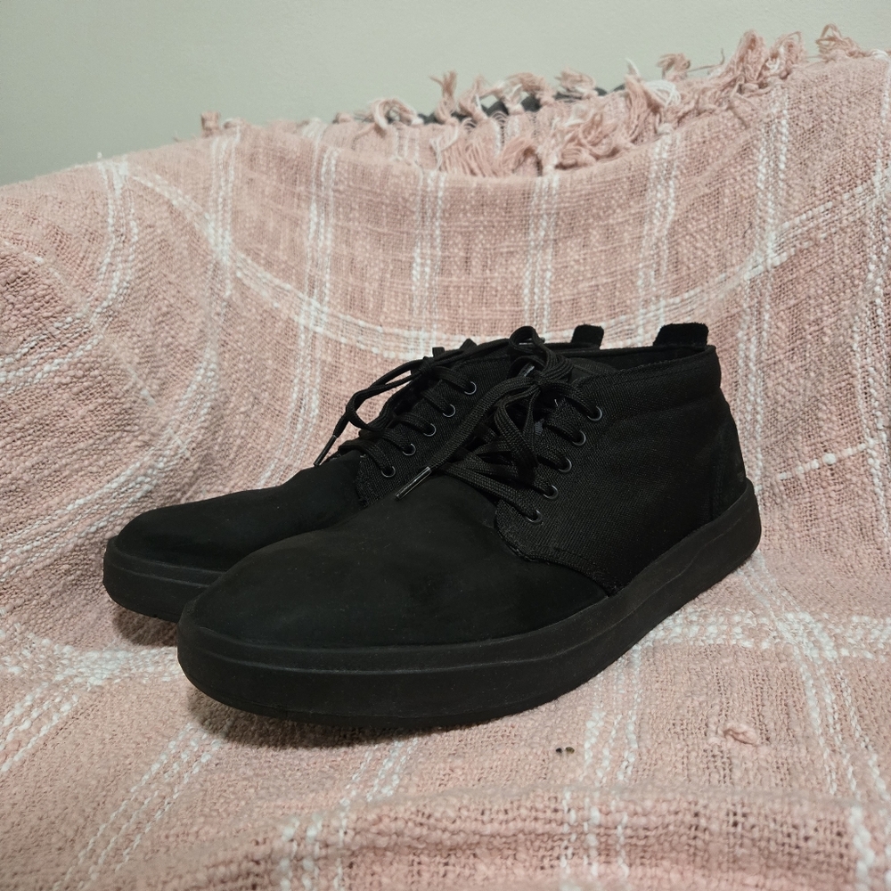 Timberland Davis Square Chukka Casual Shoes TB0 A1T16-001 Blackout Mens Size 14